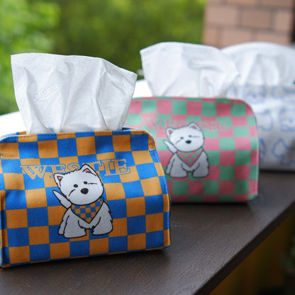 Westie Dog Tissue Box Cover