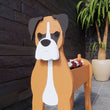 Rottweiler Flower Planter