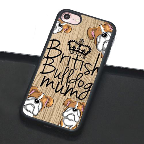 Bulldog Mum iPhone Case