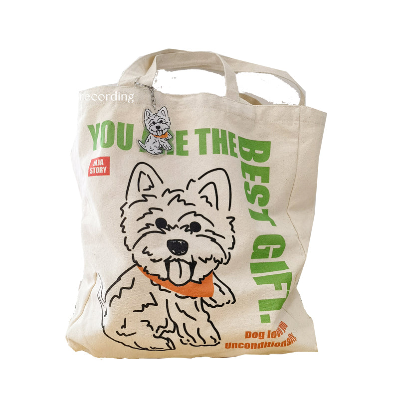Big Westie Tote Bag