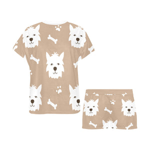 Westie Pajama Set