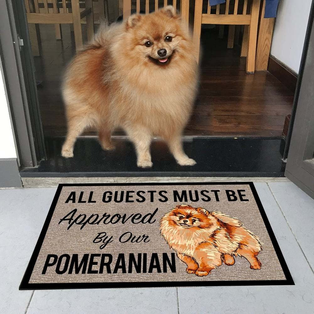 All Guests Must Be Approved By Our Bulldog Doormat