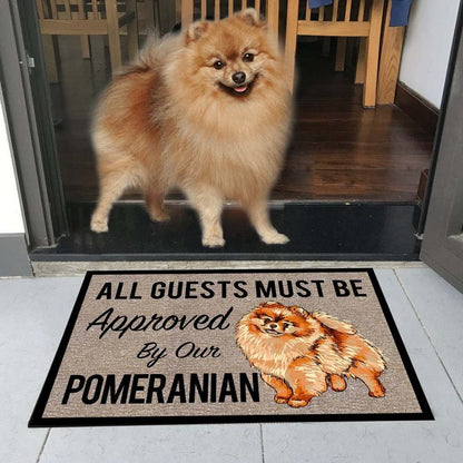 All Guests Must Be Approved By Our Bulldog Doormat