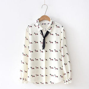 Dachshund Blouse