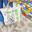 Big Westie Tote Bag