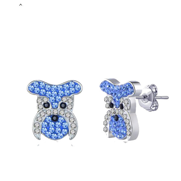 Schnauzer Stud Earrings