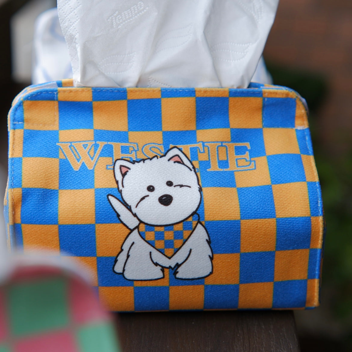 Westie Dog Tissue Box Cover