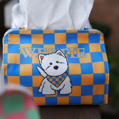 Westie Dog Tissue Box Cover