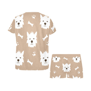 Westie Pajama Set