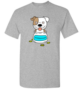 Antidepressant Staffy Classic Men/Unisex T-shirt