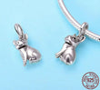 925 Sterling Silver French Bulldog Charm-charm-Ploocy-Ploocy