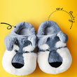 Plush Schnauzer Slippers