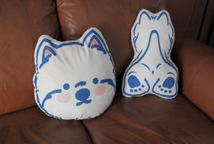 Dog Shaped Westie Plush Cushions