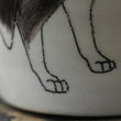 3D Black Siberian Husky Mug