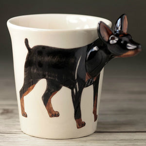 3D Miniature Pinscher Mug