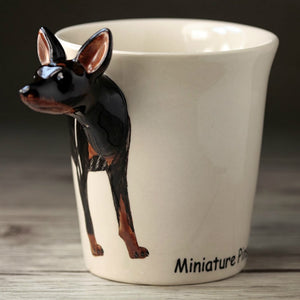 3D Miniature Pinscher Mug