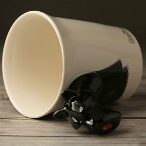 3D Black Scottish Terrier Mug