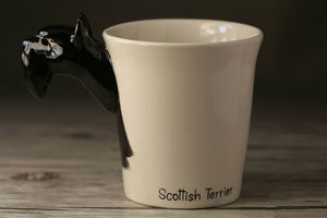 3D Black Scottish Terrier Mug