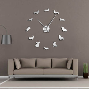 DIY Corgi Wall Clock