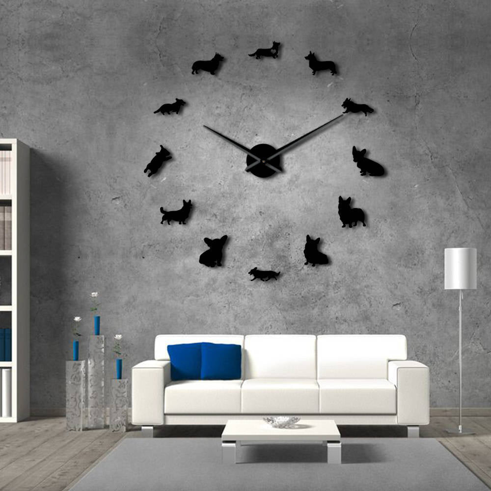 DIY Corgi Wall Clock