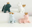 Macaroons Bulldog Figurines