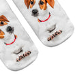 Jack Russell Ankle Socks