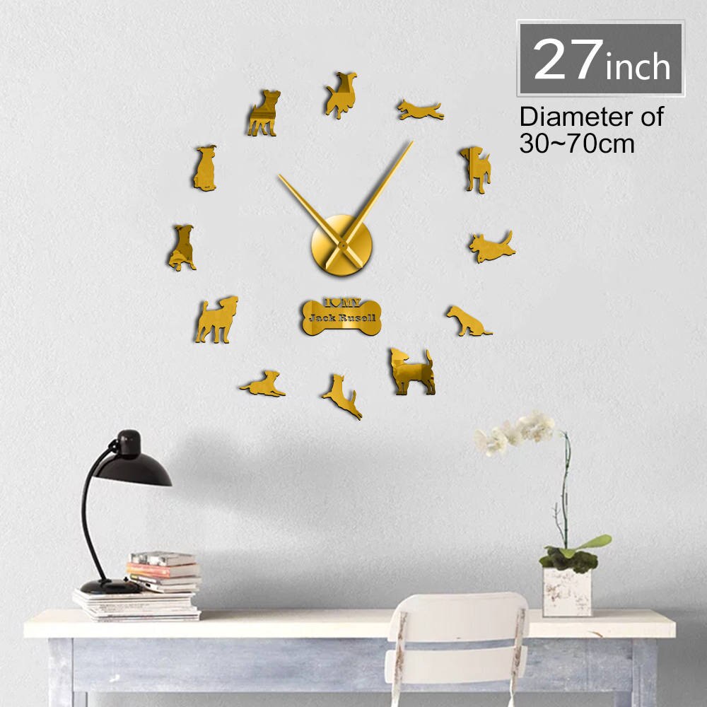 DIY Jack Russell Wall Clock