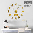 DIY Jack Russell Wall Clock