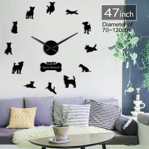 DIY Jack Russell Wall Clock
