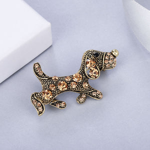 Dottie Dachshund Brooch