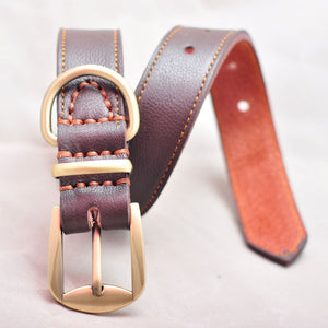 Jody Leather Dog Collar