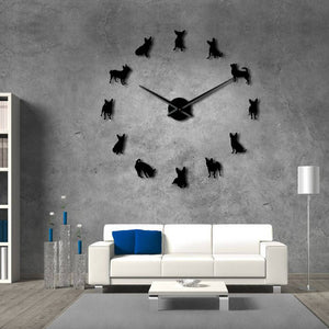 Chihuahua DIY Wall Clock