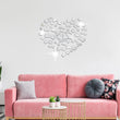 Dachshund Paws Mirror Effect Wall Stickers