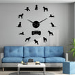 Boxer Dog DIY Wall Clock