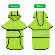 Reflective Sporty Dachshund Dog Raincoat