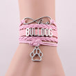 Bulldog Infinity Bracelet