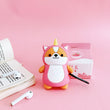 Unicorn And Bee Shiba AirPods Case