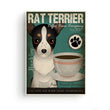 Chihuahua Cupcake Canvas Poster