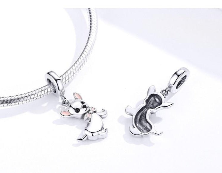 Mia Chihuahua 925 Sterling Silver Charm-charm-Ploocy-Ploocy