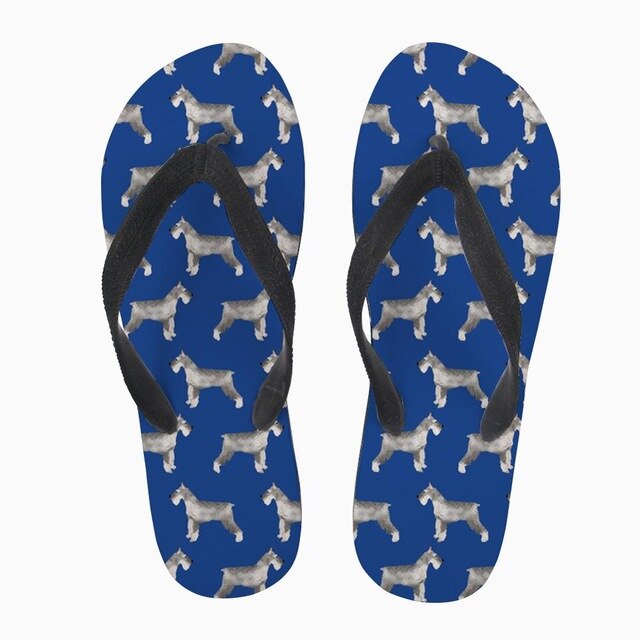 Coco Schnauzer Flip-flops