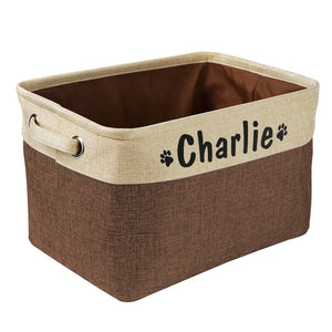 Personalized Dog Toy Box