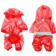 Reflective waterproof dog overall