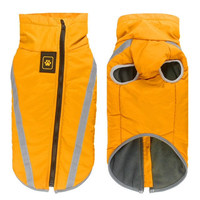Waterproof Fleece Dog Jacket