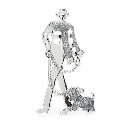 Westie Brooch