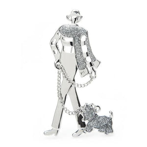 Westie Brooch