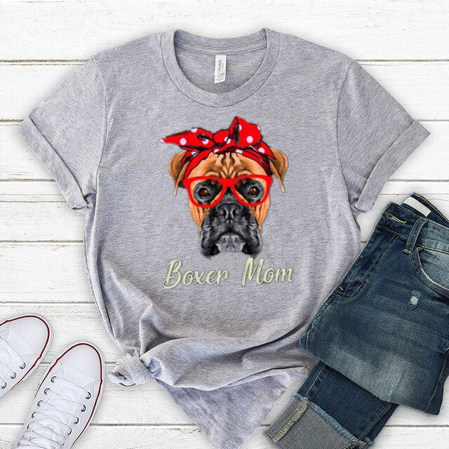 Boxer Mom T-Shirt
