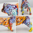 Rainbow English Bulldog Figure
