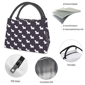 Westie Thermal Insulating Lunch Bag