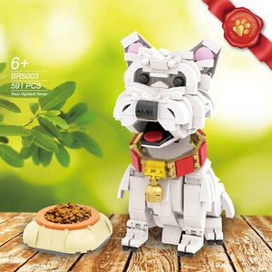 Westie Toy Blocks