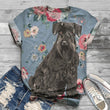 Schnauzer All over Print Women T-Shirt